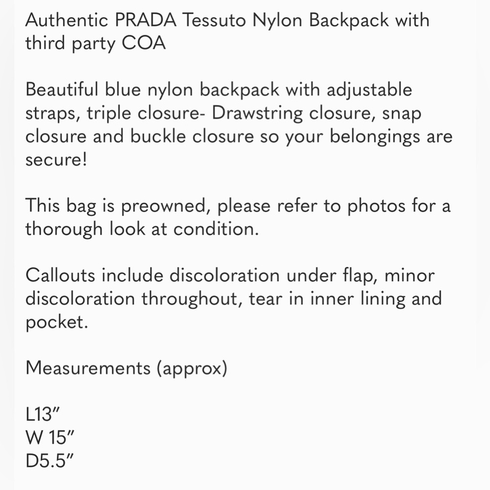 Prada Nylon Backpack - Picture 15 of 15